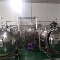 重諾玻璃瓶黃桃山楂罐頭殺菌鍋電加熱殺菌釜