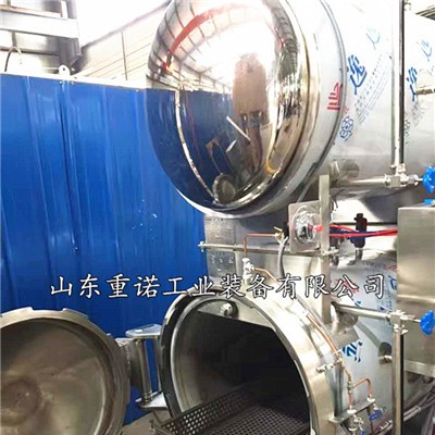 雞腿鴨翅肉制品高溫高壓殺菌鍋肉制