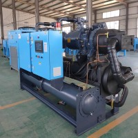 秦皇島銷售制冷裝置 480匹雙機頭螺桿式冷水機