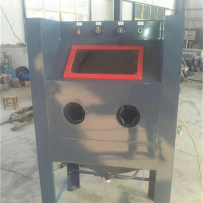 小工件批量表面處理噴砂機(jī)