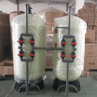 礦山用2465玻璃鋼樹脂罐8噸水處理軟化水過濾罐價格