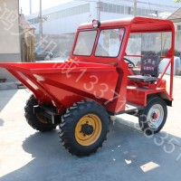 廠家現貨直銷前卸式翻斗車 四輪自卸柴油工程車 工地短途運輸車