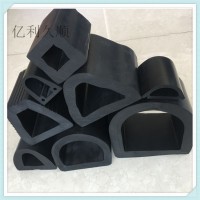 供應(yīng)大型防撞密封條 輪船火車防撞條 口字型橡膠密封條可定做