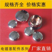 電鍍管塞，塑膠管塞，電鍍膠塞，銀色管塞