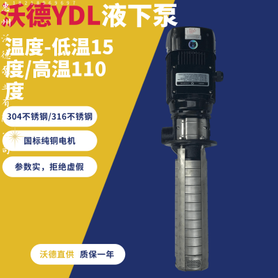 YDL2-90高溫泵 多級潤滑油輸送泵沃
