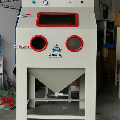 塑料板噴字貼膜處理吸入式手動噴砂