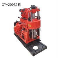 大口徑XY-1A勘察鉆機出廠價格 帶滑道柴動勘探鉆機
