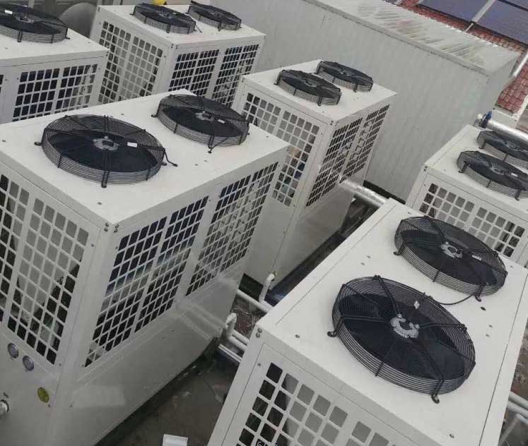 餐具廠洗碗機流水線高溫空氣能熱水器