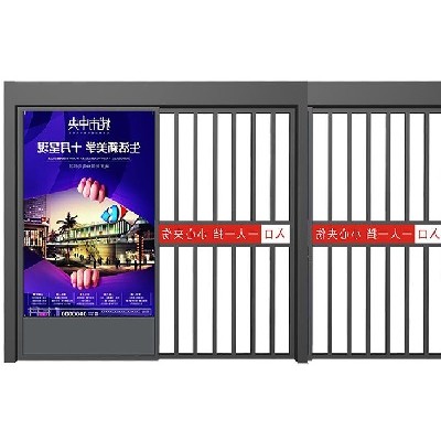鄭州安裝廣告平移門 廣告門廠家