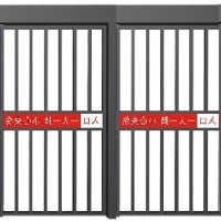 小區(qū)廣告平移門(mén) 廣告門(mén)廠家
