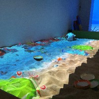 深圳供應(yīng)3D全息投影，多點觸控互動地幕，地面互動3d動畫制作